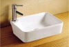 Bathroom Ceramic White Color Above Counter Washbasin