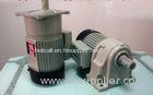 High Efficiency Foot Mounted Helical Geared Motor With Brake / Casting Iron