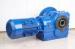 High Efficiency Helical Bevel Geared Motor Hollow Shaft Gearbox With IEC Or NEMA Motor