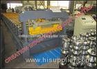 Pre coated Aluzinc Steel Inverted Box Rib Roof Panel Roll Forming Machine With Strong Structure