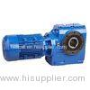 High Torque Helical Worm Gear Motor Gearbox For Industrial / Converter