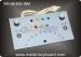 Vandalism proof Metal panel Industrial Metal keyboard 18 Keys with USB / PS2 Interface