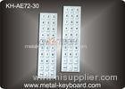 Metal Panel Mounted Industrial custom mechanical keyboards for Mine Info - Kiosk