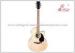 Dreadnought Cutaway Music Electric Guitar 41" with Spruce Plywood Top OEM