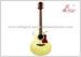 Mini Jumbo Cutaway Acoustic Music Electric Guitar Spruce Plywood Top 4 Band EQ