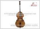 Antique Style Brown 4 String Double Bass For Professional Musicians ISO9001 / CQM / TUV