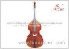Solid Spruce Oil Varnish Flamed 4/4 3/4 Upright Double Bass With Ebony Accessories