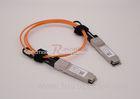 Infiniband 56Gbase QSFP+ 40G AOC QSFP To QSFP Optic Cable 10M