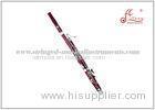 Woodwind Musical Instruments Glossy Red Maple Body 26 Keys C Key Bassoon