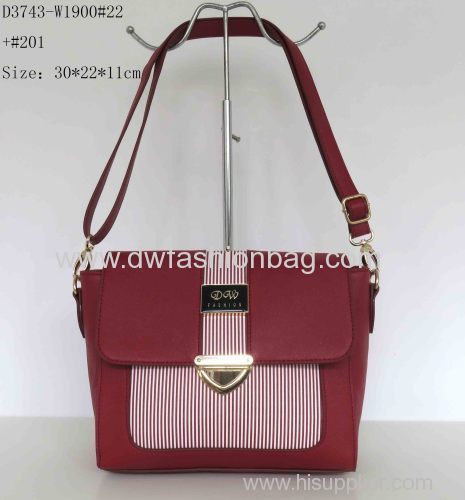 Fashion lock handbag/PU cross bag/Lady handbag