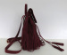 Fashion magnetic clasp bag/PU backpack/Tassel backpack/lady handbag