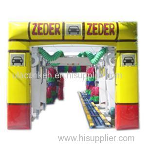 High Pressure 11 Brushes Tunnel Car Wash Equipment