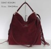 Fashion tote bag/Lady handbag/PU tassel handbag