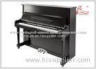 Acoustic Silent Keyboard 88 Keys Upright Piano Musical Instrument Black Polished