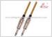 1/4" TS Coiled Guitar Cable With 6.0 mm Outer Diameter 0.5- 50 m Length