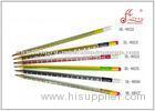 Music Related Gifts Colorful Wood Pencil With Eraser For Students Writing