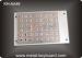 Anti - vandal Metal Stainless Steel Keyboard for Charging Kiosk with 48 Keys