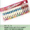 Sweet Straw Bottle Cola Sugar Powder Candy With Different Flavor / Color