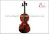 Moderate Natural Flamed Musical Instruments Violin With Spruce Face Material