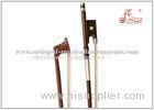 Full Size Wooden Violin Bow With Silver Plated Copper Wire Nickel Silver Screw