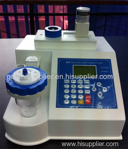 Automatic Volumetric Karl Fischer Mositure Titrator