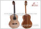 Handmade Classical Guitars Fine Fretted String Instruments With Spruce Plywood Sapeli Rosewood Mater