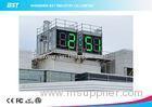 Waterproof 64 Inch Large Display Green Digital Led Wall Clock With Seconds
