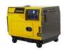 AC Single Phase 50HZ/4.6KW Key Start Silent Small Portable Diesel Generator for home and shop use
