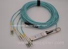 40Gb/s SR4 QSFP+ Optical Transceiver with Breakout 8LC Pigtail