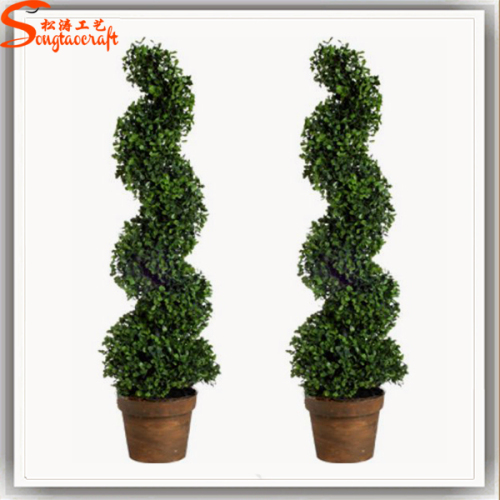 Plastic grass indoor topiary boxwood outdoor grass for home garden decoration ball