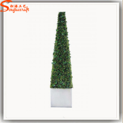 Plastic grass indoor topiary boxwood outdoor grass for home garden decoration ball