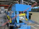W Beam Safety Barrier / Highway Guardrail Roll Forming Machine With Puncher / Cutter