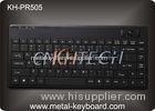 81 Keys Plastic Industrial Computer Keyboard with mini Trackball