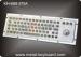 68 Keys Industrial Computer Keyboard with Trackball / Stainless Steel Kiosk Keyboard