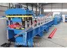 Colored / Plained Aluminium Ridge Cap Roll Forming Machine 3 meters/min