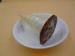 Novelty Dark / White Chocolate Dessert Cups For Holiday / Birthday Party