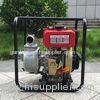 Air cooling self priming hand start 4 inch diesel engine water pump set 4"