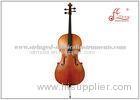 4/4 3/4 Advanced Flamed Music Instrument Good Cello For Beginners / Students