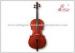 Flamed Master Oil Varnish Musical Instrument Cello With Spruce Face Material