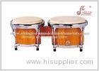 Percussion Musical Instruments Bongos / Latin Drum With Solidwood Drum Chamber Material