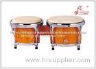 Percussion Musical Instruments Bongos / Latin Drum With Solidwood Drum Chamber Material