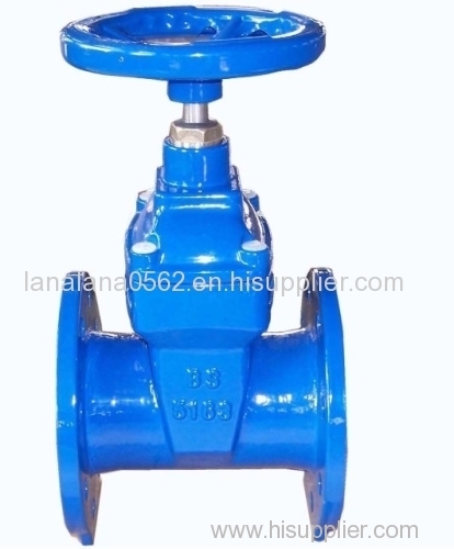 ductile iron resilient gate valve