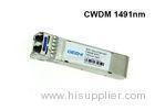 CWDM SFP+ Optical Transceiver 1491nm 70 km Distance LC 10G SFP + Module