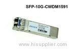 Single Mode Huawei 10G Switch 1591nm APD Receiver SFP Fiber Optic Transceiver