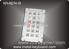 Vandal proof Metal Kiosk Keyboard for Self - service control machine