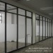 Double glass partition OR High Partition