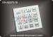 4 x 4 Stainless steel Industrial Kiosk keyboard with 16 keys dust proof