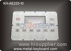 Custom Stainless steel Panel mount Keypad Kiosk with 10 Keys for harsh environment