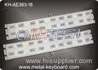 Customized 18 Keys StainlesssteelKeyboard for Door Access System