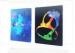 Full Color Printing 3D Fridge Magnets PP / PET Lenticular With Flip Effect